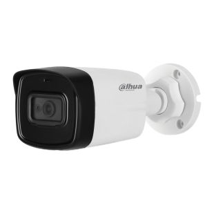 Dahua 5MPx Hybrid Bullet Camera Fixed 2.8mm IR 80m Starlight Microphone