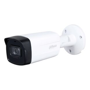 Cámara Bullet Híbrida 8MPx Fija 2.8mm IR 80m Starligth de Dahua
