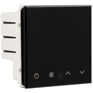 Termostato WiFi para Calefacción Negro Interior de A-SMARTHOME