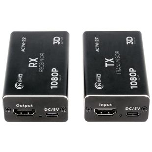 Prolongador Activo HDMI, RJ45x1 UTP/FTP 50m de NIMO