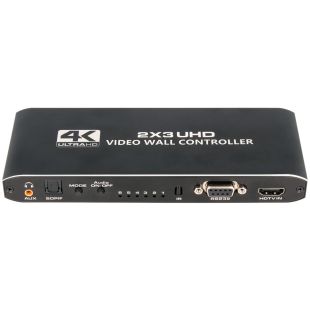 Controlador de Video Wall HDMI 2x3 1 Entrada 6 Salidas de NIMO