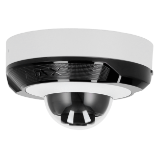 C&aacute;mara Domo IP 8Mpx Fija 4mm IR 35m MicroSD POE Color Blanco de Ajax