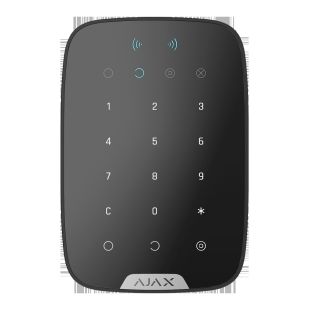 Teclado Inalámbrico con lector AJAX Keypadplus Negro