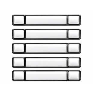 Golmar 10 Double Push Button Aluminum Module