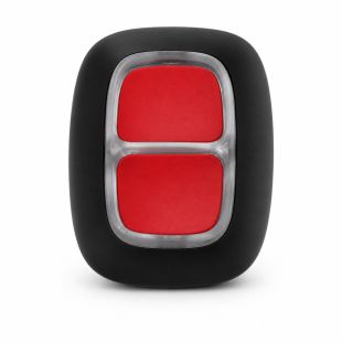 Ajax DoubleButton AJ-DOUBLEBUTTON-B botón de pánico inalámbrico Grado 2 negro