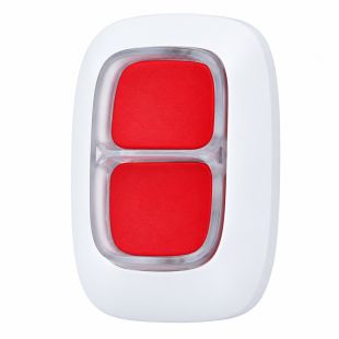 Ajax DoubleButton AJ-DOUBLEBUTTON-W botón de pánico inalámbrico Grado 2 blanco