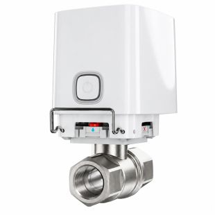 Ajax WaterStop Jeweller DN25 1 white motorized water shut-off valve AJ-WATERSTOP-1-W