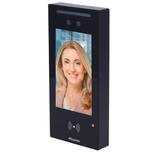 Akuvox AK-E16C – Videoportero IP con acceso facial, NFC, QR, Bluetooth y pantalla 5” para entradas seguras