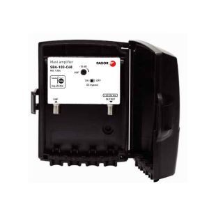 Amplificador de mástil Fagor SBA-103-C48 para señal UHF TDT con filtro 5G
