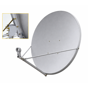 Antena Parabólica offset 1.35M de Ampliantena con embalaje individual