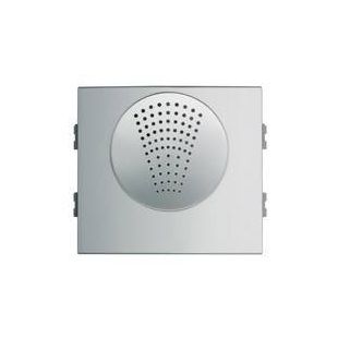 Conventional audio module. W, Front View