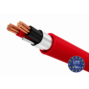 Cable Contraincendios AS-120 LSZH CPR B2ca Rojo 100m Bitel