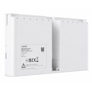 Batería Ajax EN54 24H Li-ion 7.4V 5Ah para Fire Hub y Fire Rex blanca