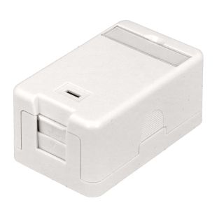 Nimo BOX064 – PAU/Roseta de superficie con conector Keystone 65×40×30 mm
