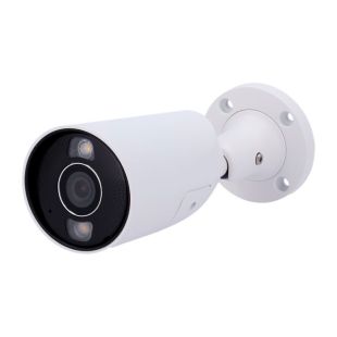 Cámara Bullet IP Ajax AJ-BULLETCAM-8-HL-W 8Mpx blanca con luz híbrida