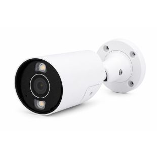 Cámara Bullet IP Ajax BulletCam HL 5Mpx 4mm con luz híbrida 50m PoE blanca