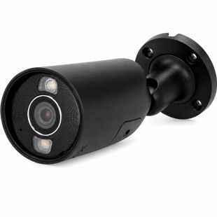 Cámara Bullet IP 8Mpx Fija 4mm Luz Híbrida 50m MicroSD IA POE Negro de Ajax