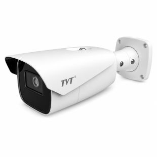 Cámara Bullet IP TVT-423 4MP LPR con lente varifocal motorizada 2.8-12 mm e IR 70 m