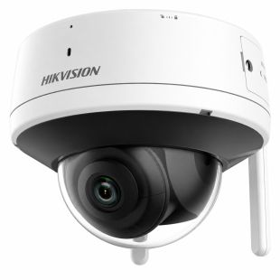 Cámara domo IP WiFi Hikvision DS-2CV2121G2-IDW 2MP con lente 2.8 mm, IR 30 m y audio bidireccional