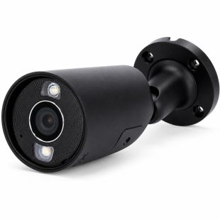 Cámara IP Ajax BulletCam HL 5Mpx 2.8mm negra con luz híbrida 50m, IA y PoE