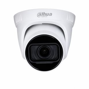 Cámara Turret Híbrida Dahua DAH-HAC-T3A51P-Z-2712-S2 de 5MP con óptica varifocal motorizada 2.7-12 mm, Smart IR 40 metros y protección IP67 para exterior