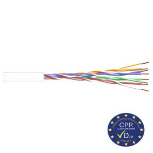 Cable UTP Cat6 Cu Euroclase Dca LSZH Interior Blanco 305m
