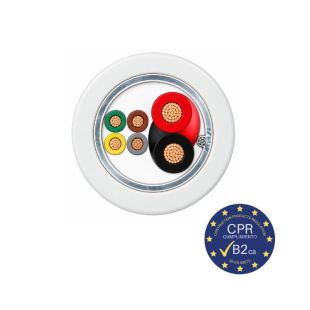 Cable de alarma Cables Esla 002-1207504 4+2 hilos apantallado LSZH CPR B2ca