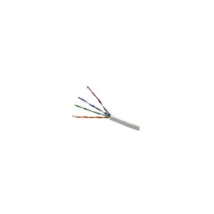 Cable UTP CAT5E Interior Blanco CCA PVC Bobina 305m de Tecatel