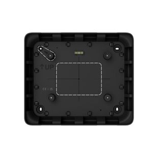 Caja antisabotaje Ajax AJ-EN54-GLANDBOX-B con 16 entradas para prensacables para instalación interior en superficie