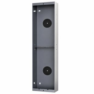 Caja de empotrar metálica Golmar CE640/SUPRA para placa SUPRA de 4 módulos, accesorio de instalación para sistemas de portero y videoportero.