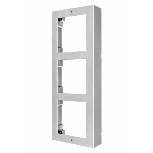 Caja de superficie Hikvision DS-KD-ACW3/S para 3 módulos de videoportero modular
