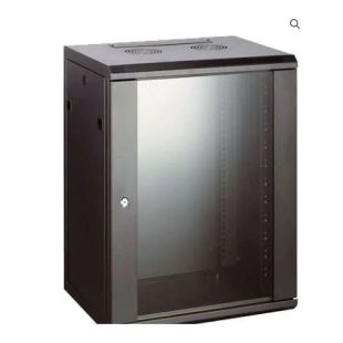 Rack Cabinet 19" Wall Mounted 15U Depth 600 (60x60cm) Powergreen