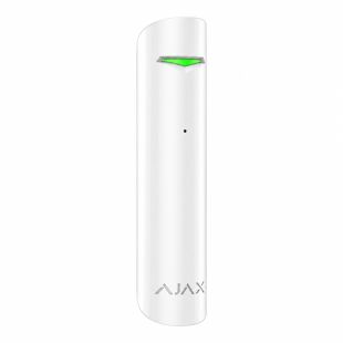 Carcasa blanca Ajax AJ-GLASSPROTECT-W-DUMMY para detector de rotura de cristal GlassProtect