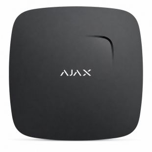 Carcasa negra Ajax AJ-FIREPROTECT-B-DUMMY para detectores FireProtect y FireProtect Plus