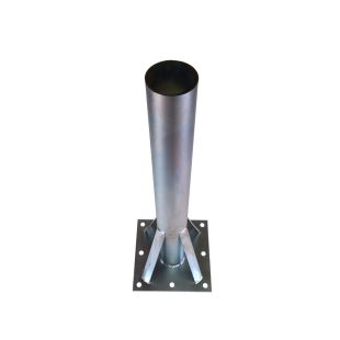 Base Columna Suelo 114x3x1000 mm Antena Parabólica