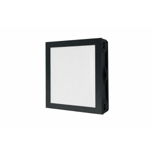 Illuminated Module for Ultra Plate – Black Metal Finish by Comelit