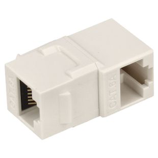 NIMO CON1330 – Adaptador Keystone Cat.6A UTP 90° hembra-hembra (blanco)