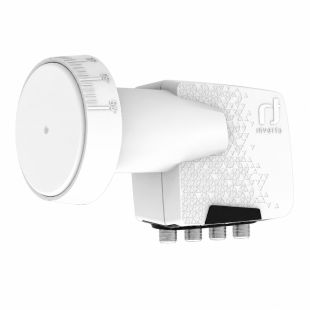 Conversor LNB Quattro Home Pro 0,3 dB Inverto INV5444 con 4 salidas para multiswitch