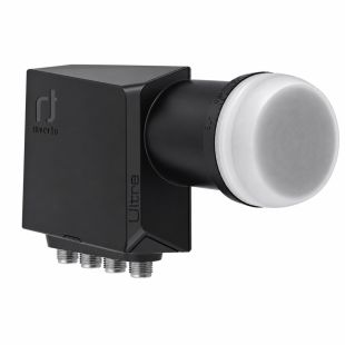 Conversor LNB Quattro Ultra 0,2 dB Inverto 5931 para multiswitch y distribución de señal satélite