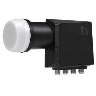 Conversor LNB Universal Quad Ultra Inverto 0,2 dB con 4 salidas F
