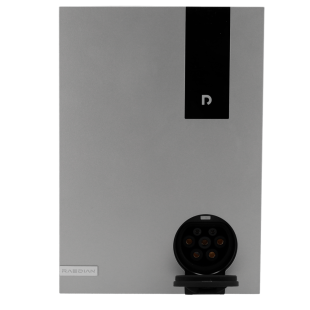 Cargador para Vehículos Eléctricos 22kW 32A Plata Sin Cable de Raedian