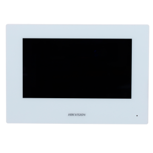 Hikvision 7" White Color TFT WiFi IP Monitor with MicroSD