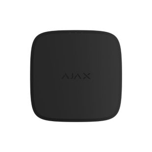 Detector térmico inalámbrico Ajax AJ-EN54-HEAT-SOUNDER-B con sirena integrada y certificación EN54 en color negro