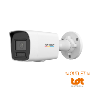 OUTLET Hikvision 4Mpx Fixed Bullet IP Camera 2.8mm IR 30m ColorVu Motion Detection