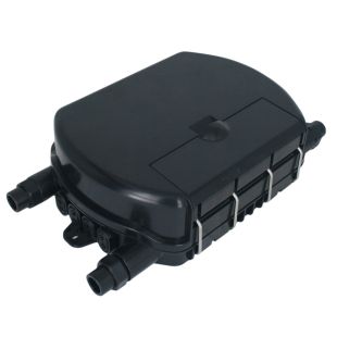 Caja de Distribuci&oacute;n Exterior con 8 Adaptadores SC/APC Montados y Bandeja 12 Fusiones de EK foto 