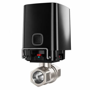 Electroválvula Ajax WaterStop 1 pulgada DN25 negra para corte automático de agua