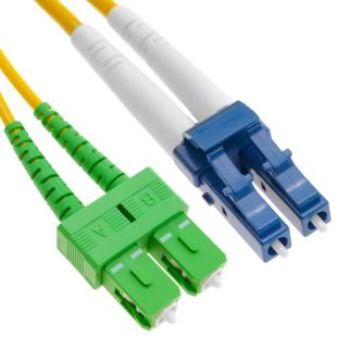 Latiguillo Fibra Óptica Monomodo Dúplex LC/PC – SC/PC 2m Bitel