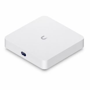 Grabador NVR Ubiquiti UNVR-INSTANT con soporte para HDD y switch PoE integrado de 6 puertos para sistemas de videovigilancia UniFi Protect