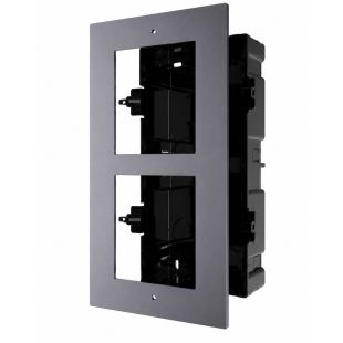 Marco para Empotrar 2 Módulos de Hikvision