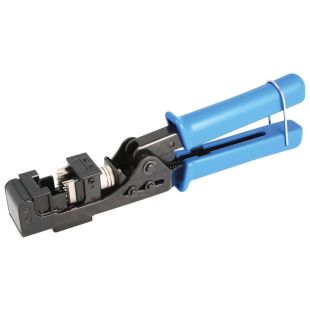 Crimpadora Compacta de Conectores Keystone RJ45 90º IDC 110  Dual de Nimo
